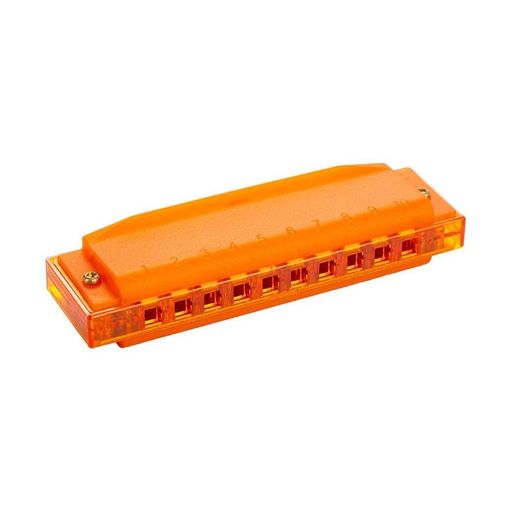 HOHNER ホーナー トランスルーセント ハープ オレンジ 10穴/C調