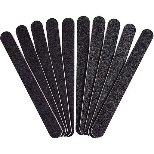 サムコスサンドスティック工具レザークラフト用へりおとし研磨レザーエッジやすり研削バー両面タイプDIY手作り裁縫レザーツールブラック10枚セット