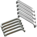 10個キャビネットプルノブ引き出しドア食器棚ビンハンドル取っ手(寸法:96MM)