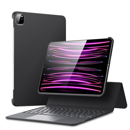 日本語マジックキーボードESRIPADPRO12.9キーボードケースIPADPRO12.9インチ(第6/5/4/3世代)対応フルアジャスタブルスタンドマグネット着脱式ケースフル調整可能縦置き/横置きスタンドASCENDシリ…