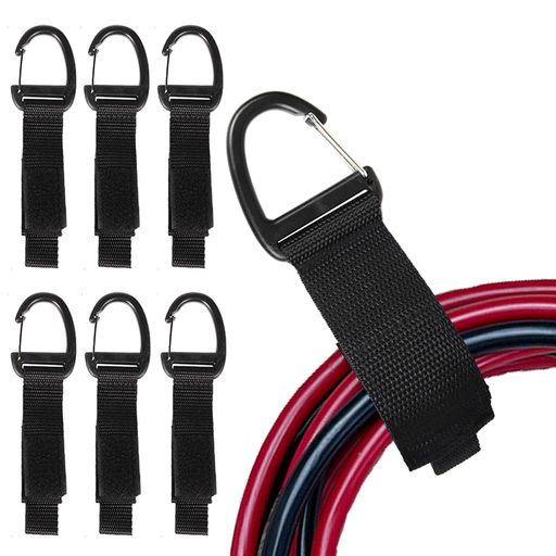 Haojiaho結束バンド延長コードオーガナイザーバックルストラップ収納ストラップ壁掛け用の三角形バック..