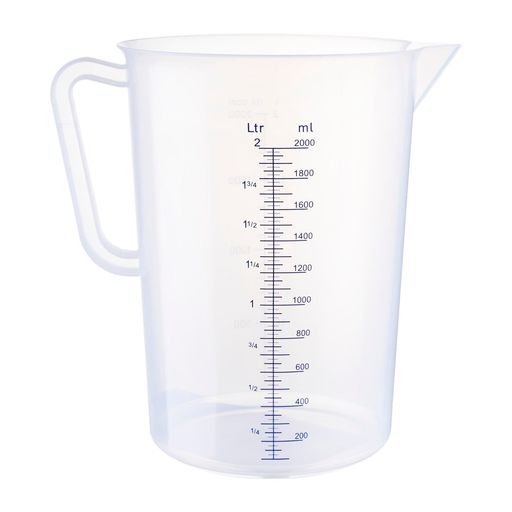 容量:2.0L 目盛:100ml 印刷目盛/25ml 耐熱温度120°C