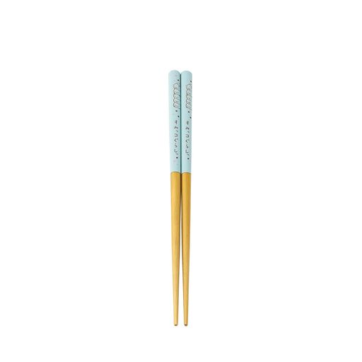 アサヒ興洋 すみっコぐらし 箸 18cm ドット 食洗機対応 SG21-05 ライトブルー