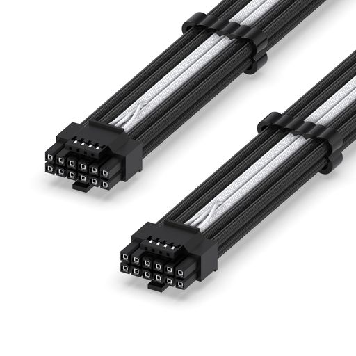 EZDIY-FAB12VHPWR電源専用PSUケーブル、16ピン(12+4)オスTo16ピン(12+4)オスGen5電源ユニット用ケーブ..