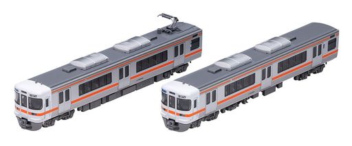 0番台と繋げて遊べる313系300番代! 車内はクロスシートを再現。質感の異なる2色の銀色を再現。 JR東海承認済