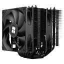 ThermalrightPhantomSpirit120SEブラックCPUクーラー、デュアルTL-C12BV2PWMファンとダブルタワー、7ヒートパイプヒートシンククーラー、AM4/AM5&Intel