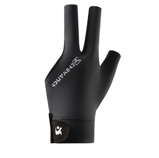 ビリヤード手袋左利きビリヤードグローブ3本指指切り通気性滑り止め耐磨耗性防水吸汗脱着簡単調整可能..