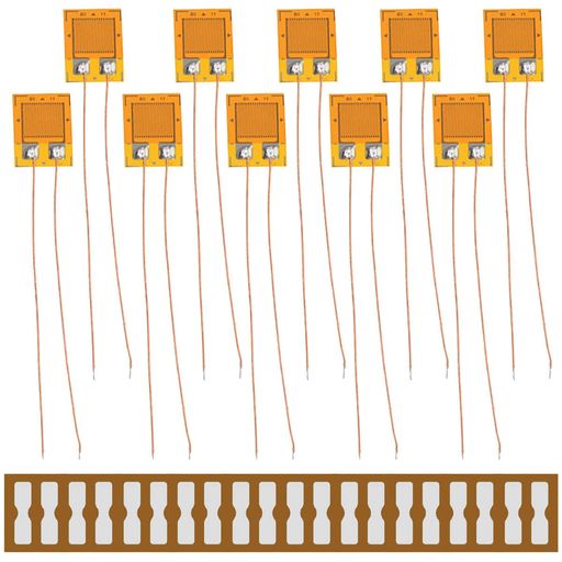 Youmile10個BF120-3AA120ohm高精度抵抗ひずみゲージひずみゲージプレッシャー/重量センサーllwith10個歪みゲージ端子
