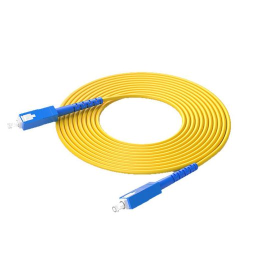 BOJIDO光ファイバーケーブル2m延長SCコネクタ引張りに強く曲げにも強く摩耗に強く長持ち光回線宅内光配線コードonu光ケーブル(イエロー)のサムネイル