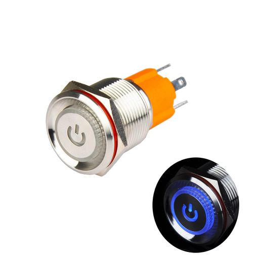 Hosiakly10A/9-24Våܥ󥹥å륿͡ŸޡLEDIP67ɿ19mmץ顼դ(10A/9-24V19mm)