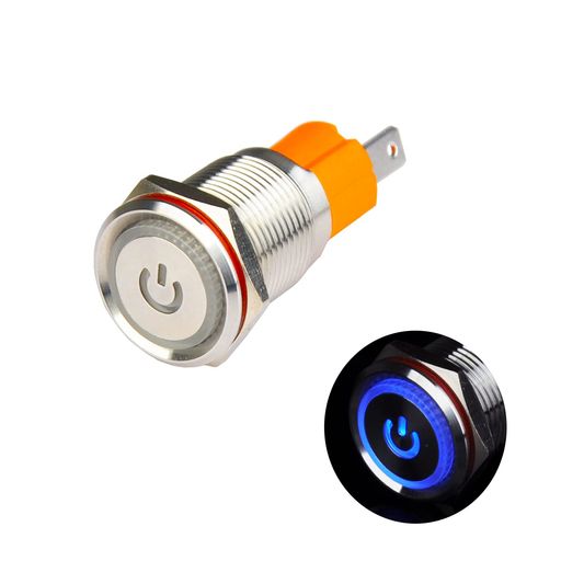 Hosiakly10A/9-24Våܥ󥹥å륿͡ŸޡLEDIP67ɿ16mmץ顼դ(9-24V10A)