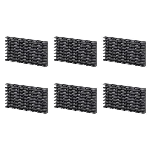 DMIOTECH6個50X25X5MMアルミニウム合金ラジエーター電子クーラーラジエーターMOSとICチップ用 DMIOTECH6個50X25X5MMアルミニウム合金ラジエーター電子クーラーラジエーターMOSとICチップ用