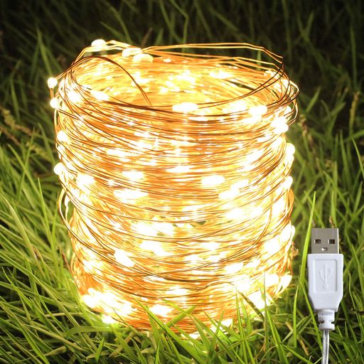 イルミネーションライトusbフェアリーライトUsbイルミネーションカラー20M200LEDジュエリーledクリスマス室内外兼用パーティー飾り防水長く明るいLEDイルミネーションストリングライトワイ…