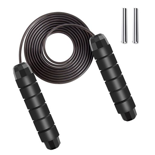 ポクミル縄跳びトレーニング用大人用·子供用長さ調整可ねじれ防止フィットネスジャンプロープなわとび..