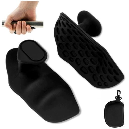 トレーニンググローブ左右セット-シリコングリップで滑り止め&握力サポート、懸垂・ウェイトリフティン..