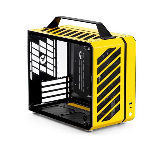 MechanicMaster(メカニックマスター)C28ケース|17.9L超コンパクト携帯ハンドル付MATX対応240水冷/162mm..