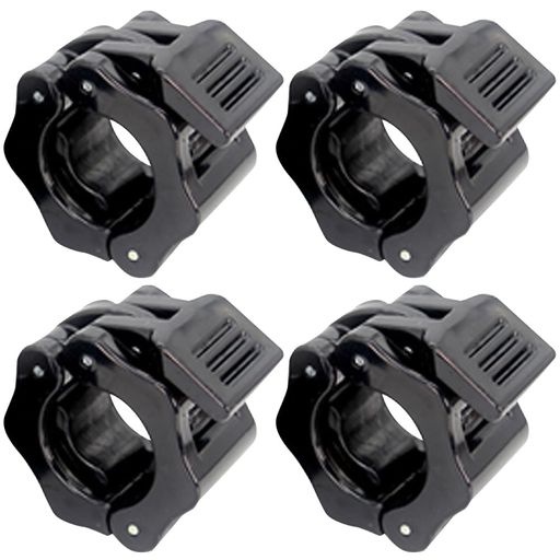 バーベルカラー28mmダンベル用カラーバーベルダンベルプレート固定クリップスクリューシャフト対応ABS..