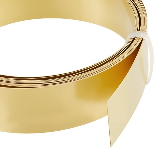 BENECREAT3m黄銅純銅線30ゲージ/0.25mmフラット純銅線銅板ロール18mm幅DIYジュエリークラフト作り宝石..