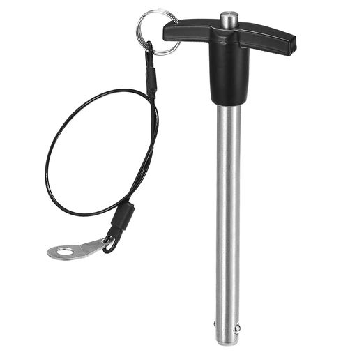 DTGN10mmx100mm(DxL)Tハンドルクイックリリースピンコンポーネント迅速な接続と連結に適用プッシュボタ..