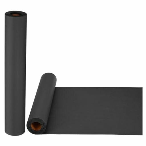 PATIKILラッピングペーパー2パック12”x600”(50フィート)80GSMクラフトペーパーロールクラフト梱包紙ポスター掲示板ギフトラッピング花束ラッピン...