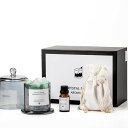 MIRACLETQアロマセットエッセンシャルオイル天然石ギフトパックエッセンシャルオイル15ML+クリスタル300G+蓋付き半透明ガラスボトルアロマディフューザ...