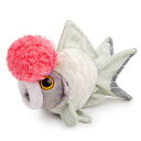 lilizzhoumaxリアルな金魚のぬいぐるみ、観賞魚のおもちゃ、美しい、小さい、かわいい魚のおもちゃ、バッグペンダント装飾、クリスマス装飾(赤長さ10cm)