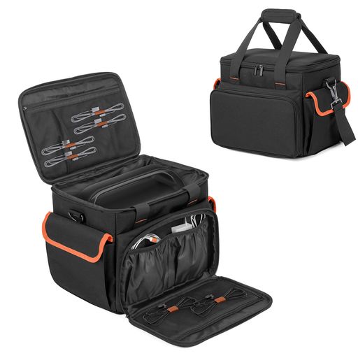 Wooden Sword Bags - Trunabポータブル電源収納バッグJackery700/708に適合してポータブル電源ケースP7/S2滑り止めパッド付き防塵防水耐衝撃ポータブル電源バッグ(M(700/708Wに対応))