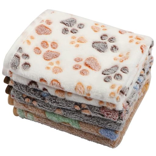 Bidasonペットブランケットマット3枚セット布団可愛いひざ掛けスクエア型リバーシブルふわふわソフト暖..