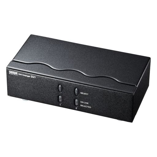 樂天商城 - サンワサプライ(SanwaSupply)ディスプレイ切替器(DVI24pin用)・2回路SW-EDV2N2ブラック