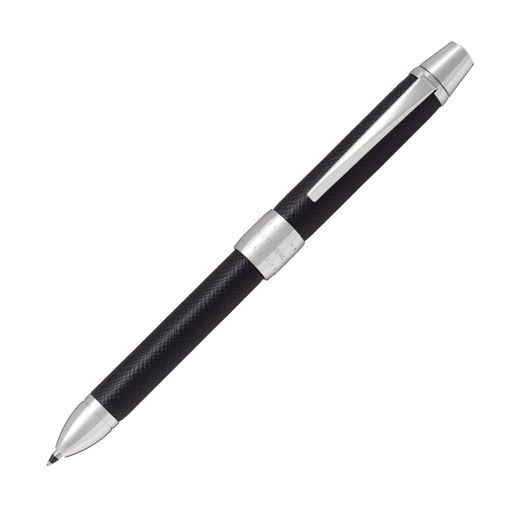 ペン先:細字0.7mmボール(黒・赤)0.5mmシャープ 方式:回転式 軸素材:黄銅 牛革巻き 替え芯:BRF-8F-B・R(黒・赤)