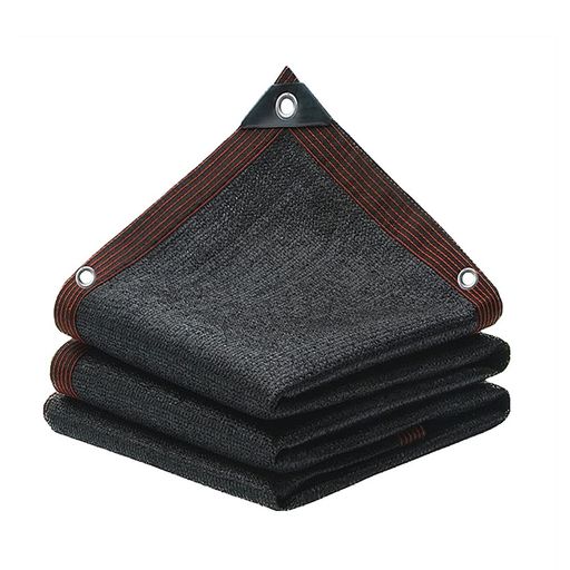 MASTORE遮光ネット2M*6M日よけシェード抗紫外線ネット95%防塵高密度ポリエチレン18ピンベランダカーポートルーフヤードパーティー廊下エッジを広げる(ブラック)