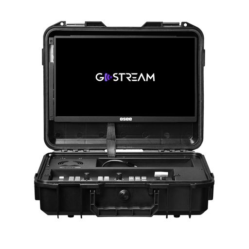 Osee GoStream Deck All-in-One Pro ビデオスイッチャー ライブプロダクションスイッチャー ライブ ストリーミング マルチカメラ ビデオ ミキサー スイッチャー レコーダー プレーヤー キット モニ…