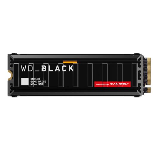 WD_Black SN8100 8TB NVMe SSD ヒートシンク付き - PCIe 5.0x4 M.2 2280、最大14,900MB/秒の読み取り速度、最大11,000MB/秒の書き込み速度、AIアプリケーション、ゲーム、ビデオ編集に最適 -