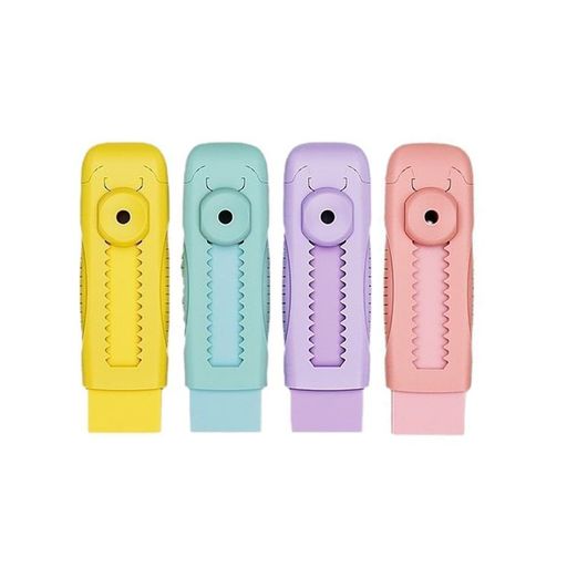 【商品詳細】4個入り、黄色、緑、紫、ピンク。 【優良材質】高密度PVC材質を採用し、消去力が強く、破砕屑が少なく、用紙表面に残留や傷が残りにくい。 【耐摩耗耐久性】消しゴムは特殊な処理を経て、繰り返し使用すると摩耗変形しにくく、使用寿命を延長し、消耗品のコストを下げる。 【伸縮性設計】消しゴムの長さを自由に調整でき、伝統的な消しゴムが頻繁に使用されることによって長さが短すぎ、つかみにくいという問題を避けることができる。 【正確な消去】詳細を簡単に拭き、小面積の誤りを修正し、特に図面、手帳、答案用紙の添削などのシーンに適している。 【マルチシーン対応】試験、作業、絵画の際にエラーをすばやく修正します。図面、契約書などを正確に修正し、繰り返し拭くことによる紙の破損を減らす。 【軽くて持ち運びができる】ペン袋や文房具箱に入れられる軽量で持ち運びに適しています。 【注意】商品を受け取った後、商品に問題がありましたら、ご連絡ください。