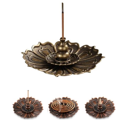 お香立ておしゃれ香炉ミニ線香立て仏壇用線香お香たて癒しグッズリラクゼーション瞑想書斎茶屋ヨガ館用..