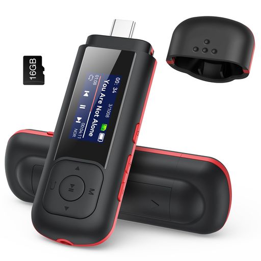 楽天市場】agptek mp3プレーヤー 水色の通販