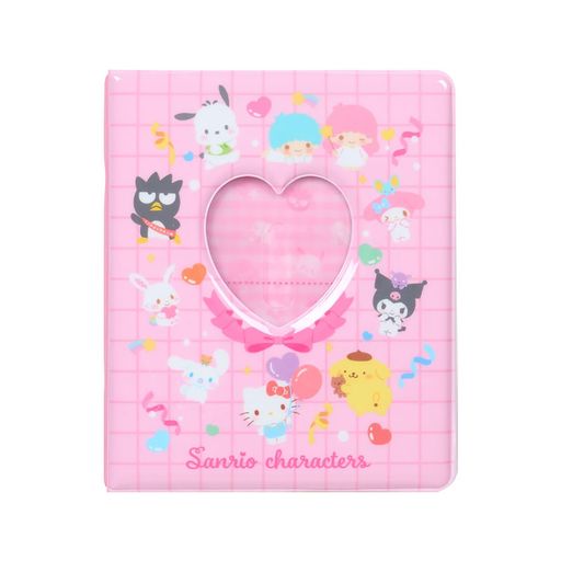 サンリオ(SANRIO) L判フォトポケットアルバム(エンジョイアイドル) サンリオキャラクターズ PVC 約幅18x奥行3.3x高さ22cm 6穴タイプ シート12(48ポケット) バインダー 493716