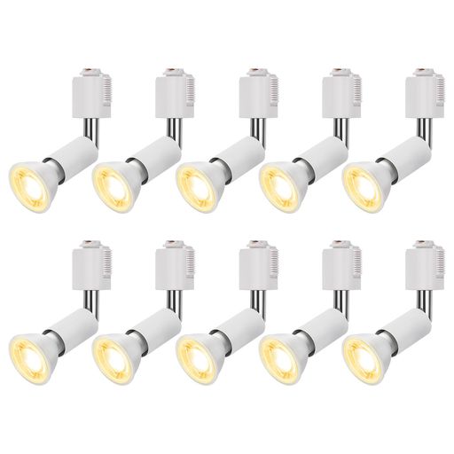 E11 LED電球:消費電力:6W(60W形ハロゲン電球相当)、全光束:660lm、色温度:2700K 電球色、定格電圧:AC100V、広角タイプ:38°、演色性:Ra85、本体色:ホワイト ダクトレール用照明器具:定格電圧:AC100V、使用可能電球:150Wまで、角度調整:上下約90°、回転約360°、本体色:ホワイト 配線ダクトレール専用:ライティングレールに自由に移動でき、照射角度もシーンに合わせて調整でき、自由自在な光の演出ができます。高輝度のE11 LEDスポットライトと組み合わせて、間接照明はもちろん、直接照明にも適しています。 チラツキなし・目に優しい照明:CRI85以上に達したE11 LED電球なので、肌や物の色がより美しく、自然に再現できます。フリッカーがないので、体調に悪い影響を与えません。特に、 リビング、ダイニング、キッチン、寝室、トイレや玄関などにオススメします。 省エネ・長寿命電球:高品質なLEDチップを採用して、消費電力が僅か6Wで、従来の60Wハロゲン電球と比べ、約90%の電気代を節約できます。