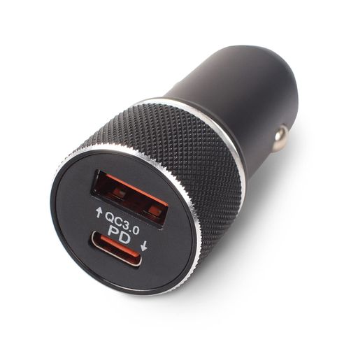 MOREFULLSUSBカーチャージャー(40W&デュアルPD&QC3.0急速充電)シガーソケット2ポートUSBCポート&USBAポート2台同時充電可能超小型軽量USBカーチャージャーiPhone/iPad/Galaxy