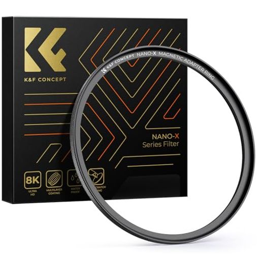 K&F CONCEPT 67mm 磁気式アダプターリング レンズフィルター用