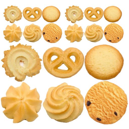 POPETPOPクッキー食品サンプルビスケット模型おままごと学校行事果物屋などに16個セットそっくり ...
