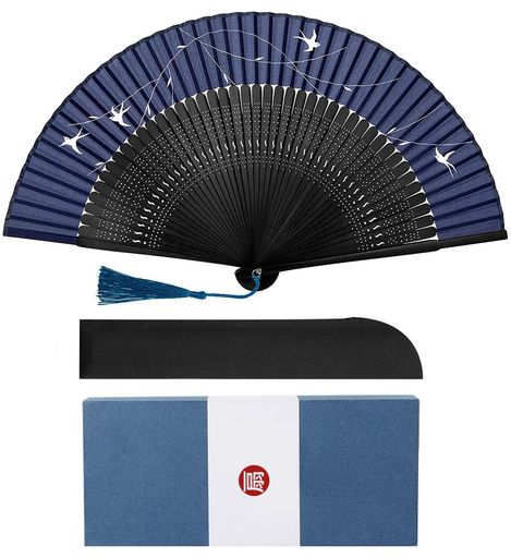 [Fipiifly]扇子メンズ扇子高級シルク扇子おしゃれ人気高級扇子扇子メンズ丈夫ギフト箱付き贈り物プレゼント男性用短地扇子大きい紳士用..