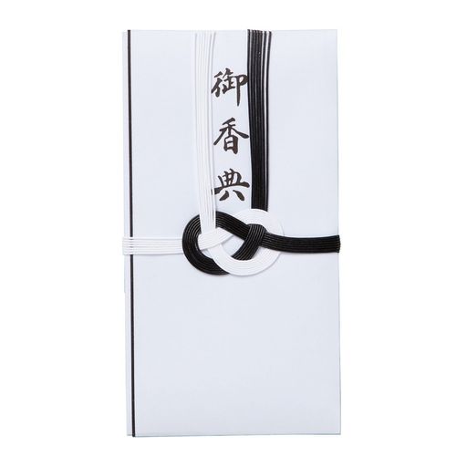 喪に服すための儀式に適する 本体サイズ:95x180mm 日本製 ※筆耕サービスはございませんので、ご注意ください