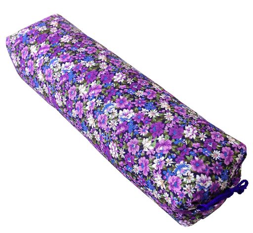 サイズ:32x8x9cm 材質:表生地/綿、中材/北海道産そば殻、(ラベンダーポプリ10g) 、ヒモ/江戸打紐 生産国:日本(北海道)