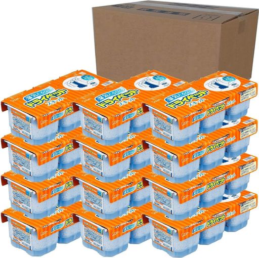 ドライペット [ケース販売] ドライペットスキット 除湿剤 タンクタイプ どこでも用 3個入x12個パック 乾燥剤 湿気取り R
