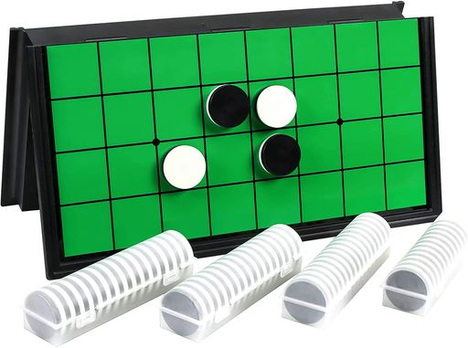 Changbloomリバーシオセロ子供向けマグネット回転ボードゲーム定番テーブルゲーム磁気(リバーシ)