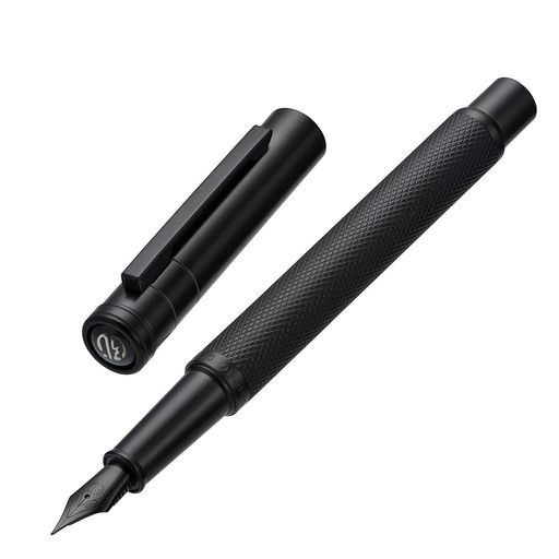 Fountain Pens - Hongdian黒き森万年筆中字コンバーターと金属のギフトボックス
