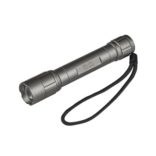使用電池:単三形アルカリ乾電池x2本(別売) 連続点灯時間:約6時間 ※アルカリ乾電池使用時 ※電池の性能、使用条件により連続点灯時間は短くなる場合があります。 光源:白色LEDx1灯 明るさ:散光 約350lm 集光 約180lm 外形寸法(約):直径27x全長150(mm)(最大値)