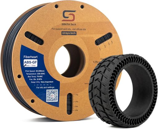 SirayaTechFibreheartABS-GF�ץ�ߥ��॰�饹�ե����С�3D�ץ�󥿡��ե������-93��C��Ǯ�������ѵ�������̩����-��ư�֤���ӻ������Ӹ���(1kg���֥�å�)