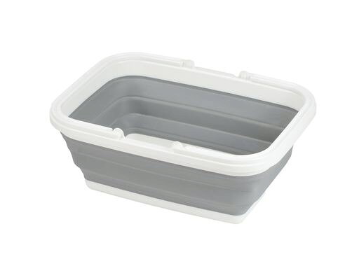 製品サイズ:(約)使用時/幅38.5x奥行28.5x高さ16cm、収納時/幅38.5x奥行28.5x高さ6.5cm 製品重量:(約)0.527kg 素材・材質:ポリプロピレン・熱可塑性エラストマー(耐熱温度:60°C、耐冷温度-20°C) 生産国:中国